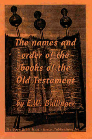 Cover of The Names and Order of the Books of the Old Testament