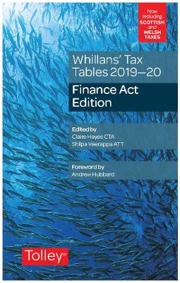 Book cover for Whillans's Tax Tables 2019-20 (Finance Act edition)