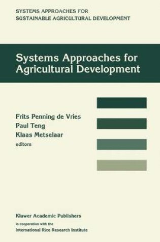 Cover of Systems approaches for agricultural development