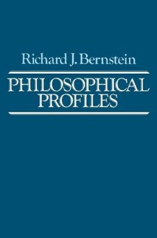 Cover of Philosophical Profiles CB