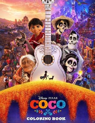 Book cover for Coco Coloring Book