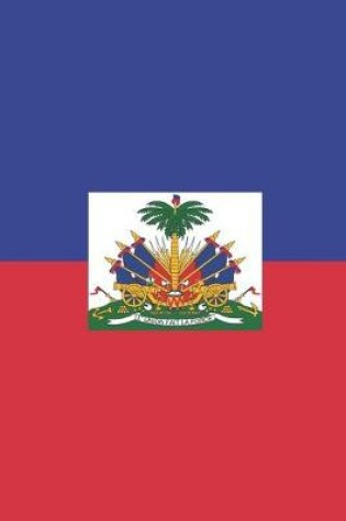 Cover of Haiti Travel Journal - Haiti Flag Notebook - Haitian Flag Book