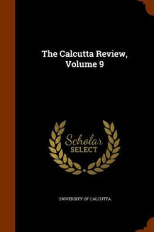 Cover of The Calcutta Review, Volume 9