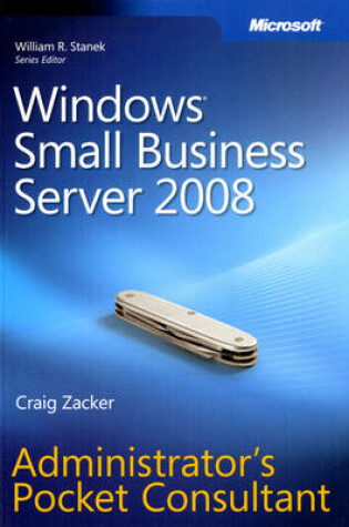 Cover of Windows Small Business Server 2008 Administrator's Pocket Consultant