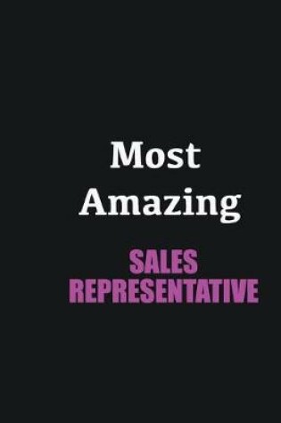 Cover of Most Amazing Sales Representative