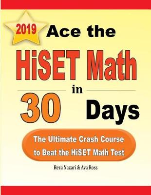 Book cover for Ace the HiSET Math in 30 Days