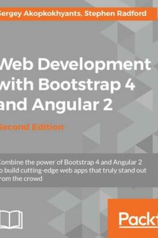 Cover of Web Development with Bootstrap 4 and Angular 2 -