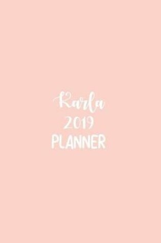 Cover of Karla 2019 Planner