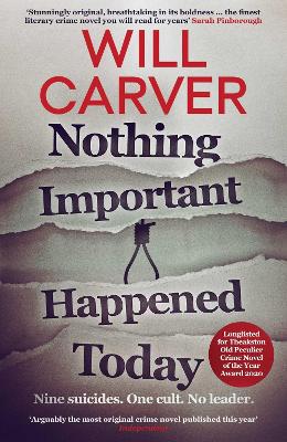 Book cover for Nothing Important Happened Today