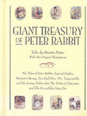 Book cover for Giant Treasury of Peter Rabbit