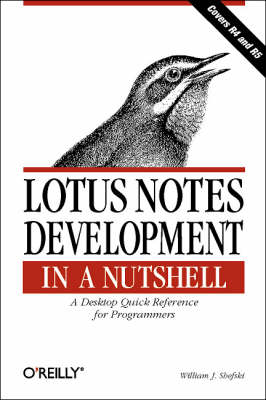 Cover of Lotus Notes Development in a Nutshell