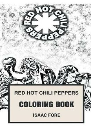 Cover of Red Hot Chili Peppers Coloring Book