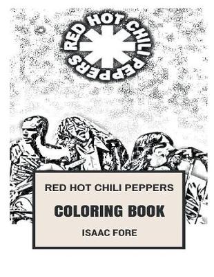 Cover of Red Hot Chili Peppers Coloring Book