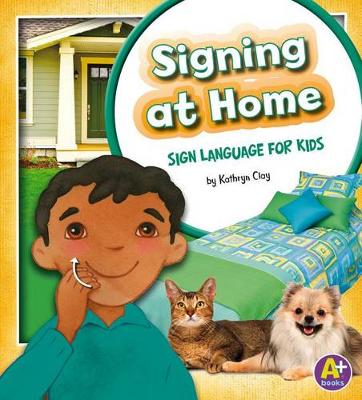 Book cover for Signing at Home