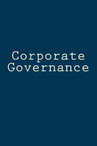 Cover of Corporate Governance