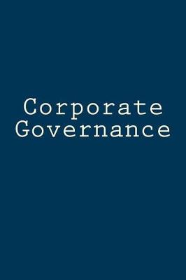 Book cover for Corporate Governance