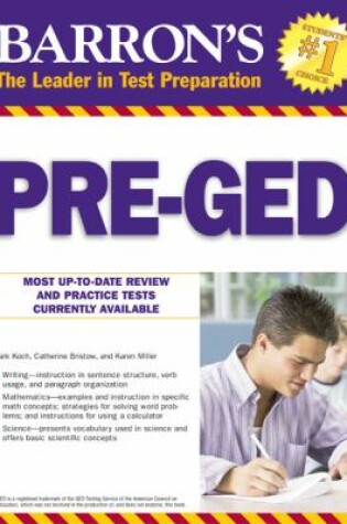Cover of Barron's Pre-GED