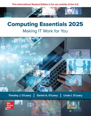 Book cover for Computing Essentials: 2025 Release ISE