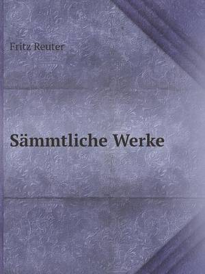 Book cover for Sämmtliche Werke