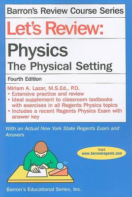 Book cover for Let's Review: Physics