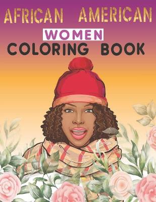 Book cover for African American Women Coloring Book