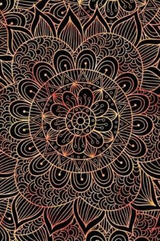 Cover of Journal Notebook Mandala Pattern 6