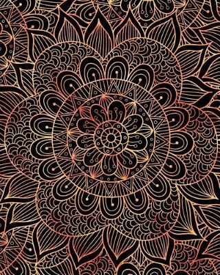 Cover of Journal Notebook Mandala Pattern 6