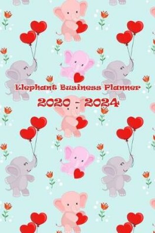 Cover of Elephant Business Planner 2020-2024