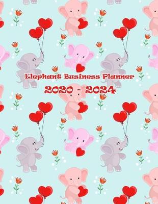 Book cover for Elephant Business Planner 2020-2024