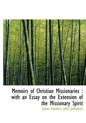 Book cover for Memoirs of Christian Missionaries