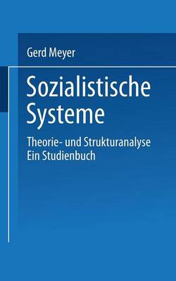 Book cover for Sozialistische Systeme