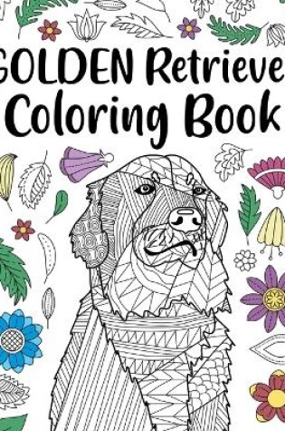 Cover of Golden Retriever Coloring Book