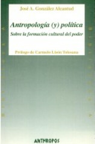 Cover of Antropologia (Y) Politica