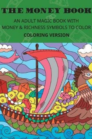 Cover of THE MONEY BOOK. Coloring version.