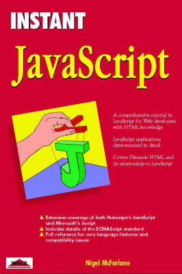 Book cover for Instant JavaScript