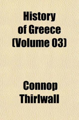Cover of History of Greece (Volume 03)