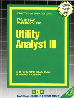 Book cover for Utility Analyst III