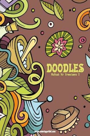 Cover of Doodles Malbuch für Erwachsene 2