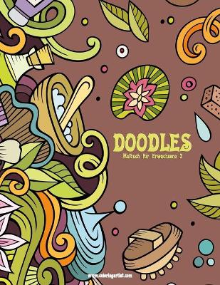 Cover of Doodles Malbuch für Erwachsene 2