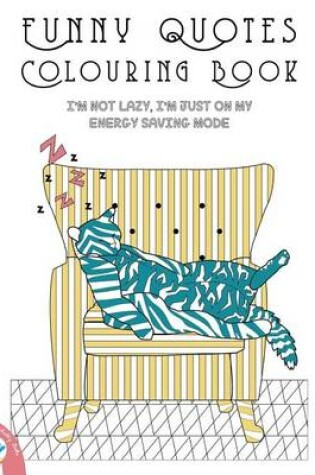 Cover of Funny Quotes Coloring Book