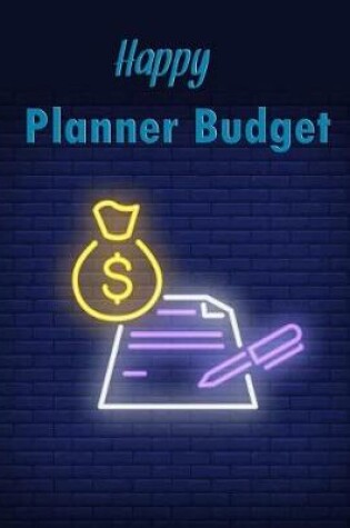 Cover of Happy Planner Budget