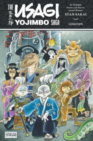 Cover of The Usagi Yojimbo Saga: Legends