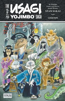 Book cover for The Usagi Yojimbo Saga: Legends