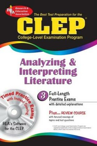 Cover of CLEP Analyzing & Interpreting Literature