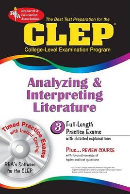 Cover of CLEP Analyzing & Interpreting Literature