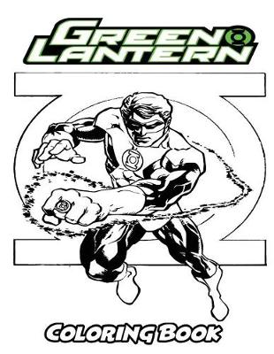 Book cover for Green Lantern Coloring Book