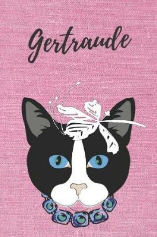 Cover of personalisiertes Notizbuch Katze / Journal / Malbuch / Tagebuch / Kritzelbuch / DIN A5 / Geschenk Gertraude