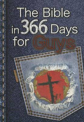 Book cover for The Bible in 366 days for guys