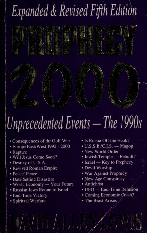 Book cover for Prophecy 2000