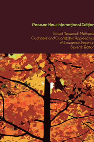 Cover of Social Research Methods:Qualitative and Quantitative Approaches PNIE, plus MyResearchKit without eText